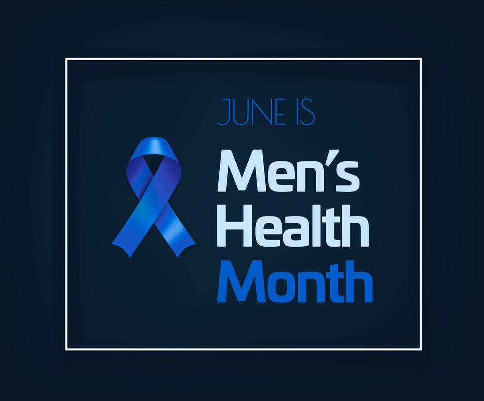 Blue Ribbon as a Symbol for Men's Health Month